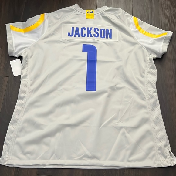 Nike Women’s NFL On Field Apparel Los Angeles Rams Jackson “1” Jersey, Sz: XXL - Picture 7 of 8